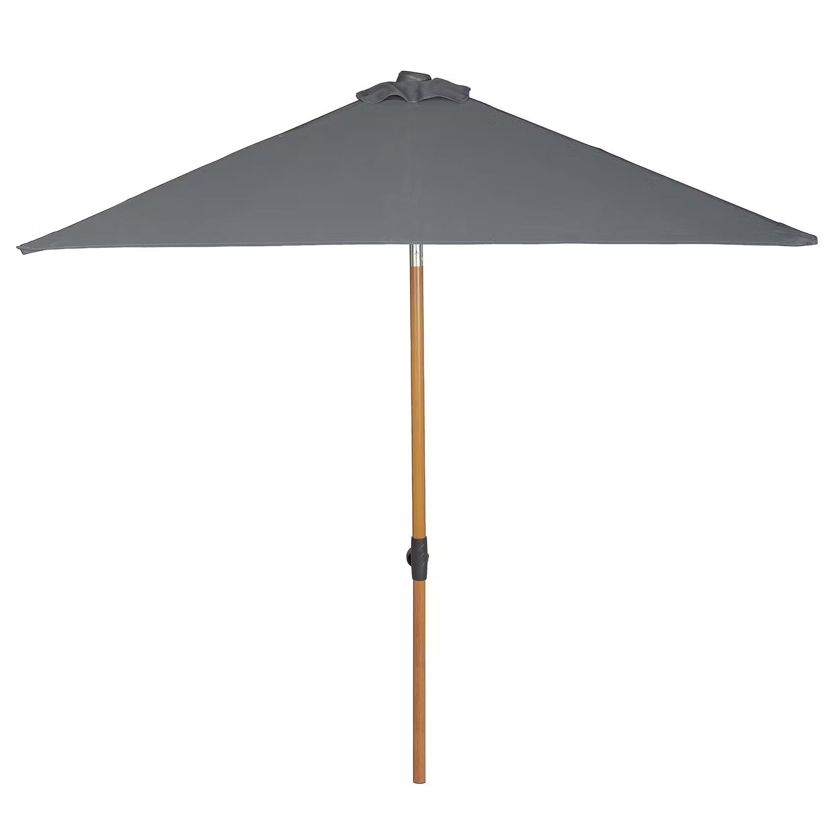 SOMBRIO Sonnenschirm mit Ständer - MGO/Keramik/Polyethylen/Polyester - Grau