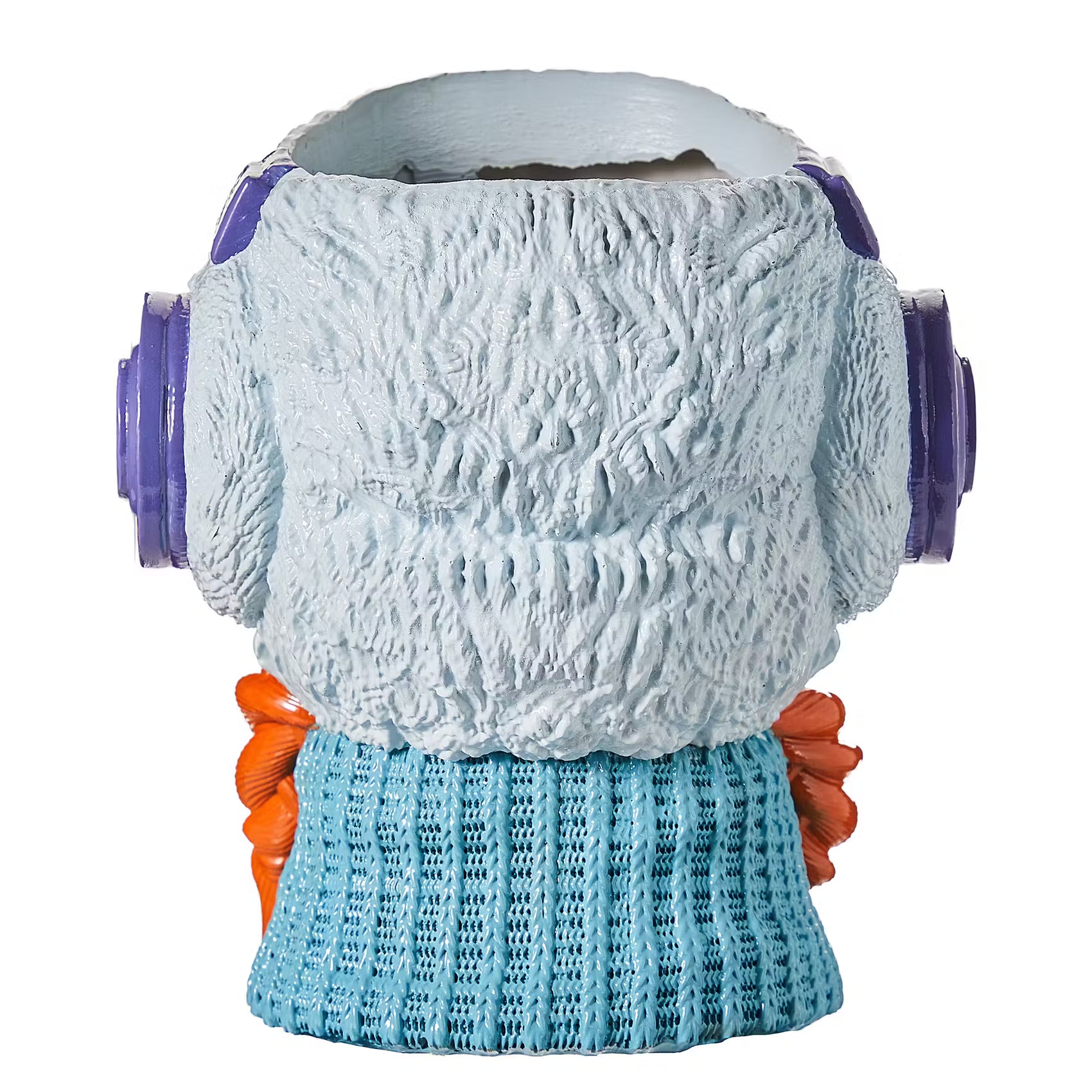 APRÉS-SKI Vase - Polyresin - Grau/Blau