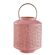 PRESENT Laterne Schleifen - Eisen - Rosa
