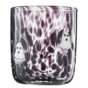 HALLOWEEN Trinkglas Konfetti Geist - Normalglas - Schwarz
