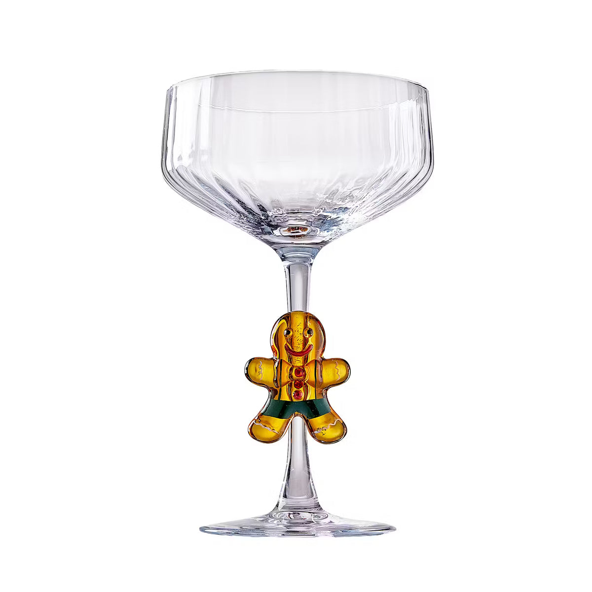GINGER BREAD Champagnerschale Boy - Normalglas - Orange