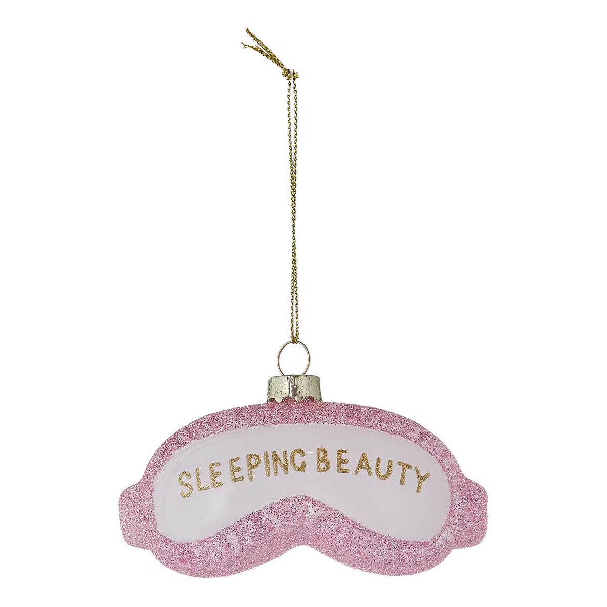 HANG ON Baumanhänger Sleeping Beauty - Borosilikatglas - Pink