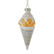 HANG ON Baumanhänger Belgische Pommes - Borosilikatglas - Gelb