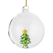 HANG ON Glaskugel Tannenbaum - Borosilikatglas - Transparent