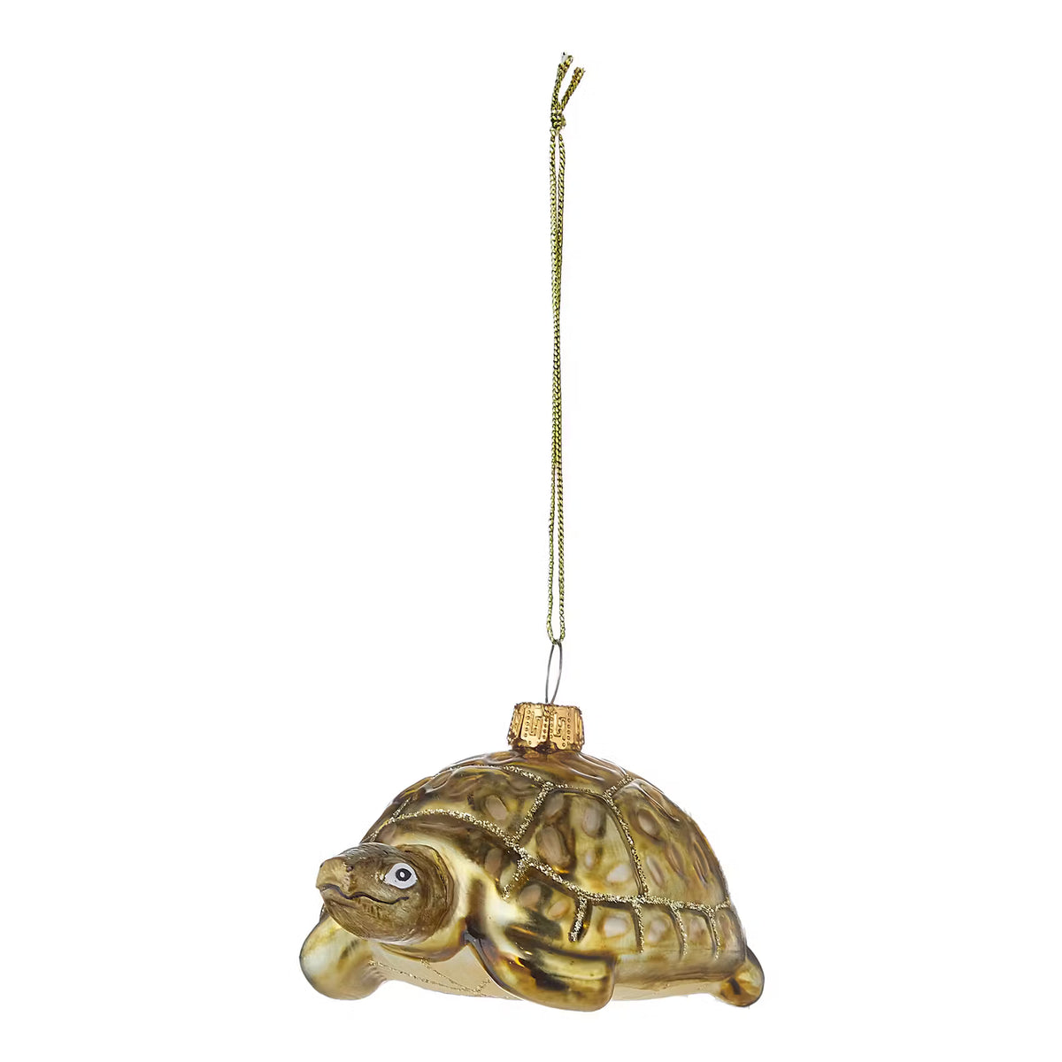 HANG ON Baumanhänger Schildkröte - Borosilikatglas - Grün