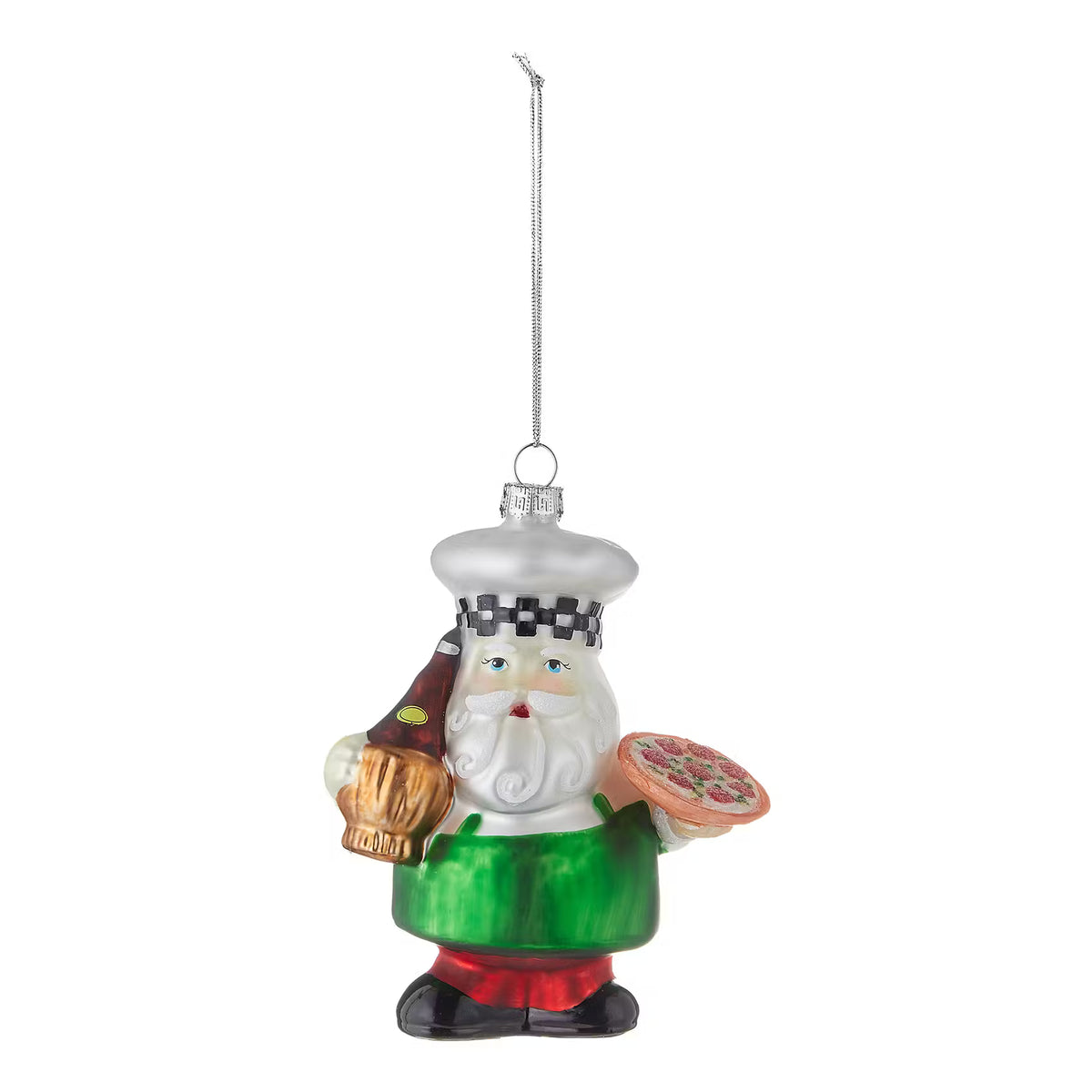 HANG ON Baumanhänger Italian Santa - Borosilikatglas - Grün