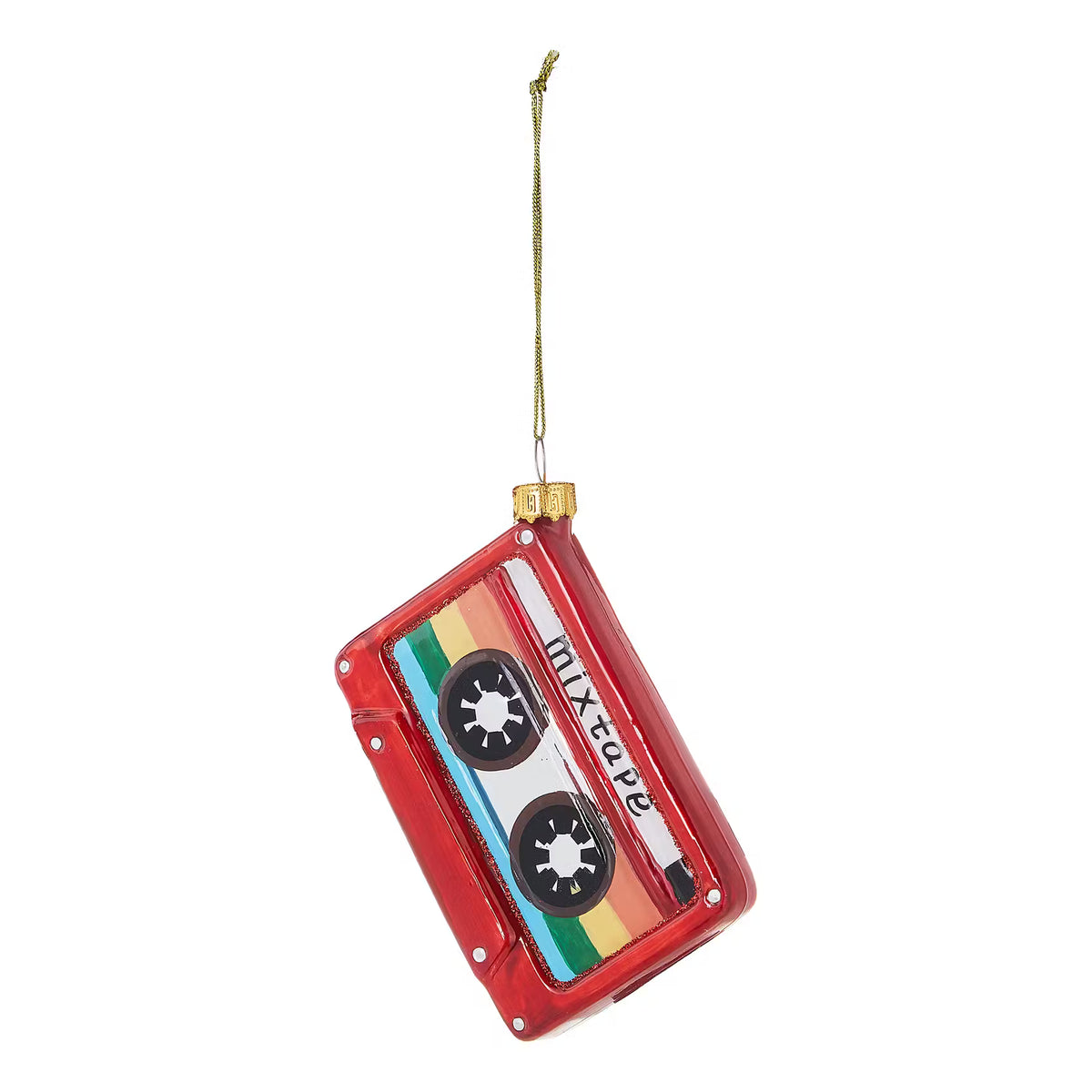 HANG ON Baumanhänger  Kassette - Borosilikatglas - Rot