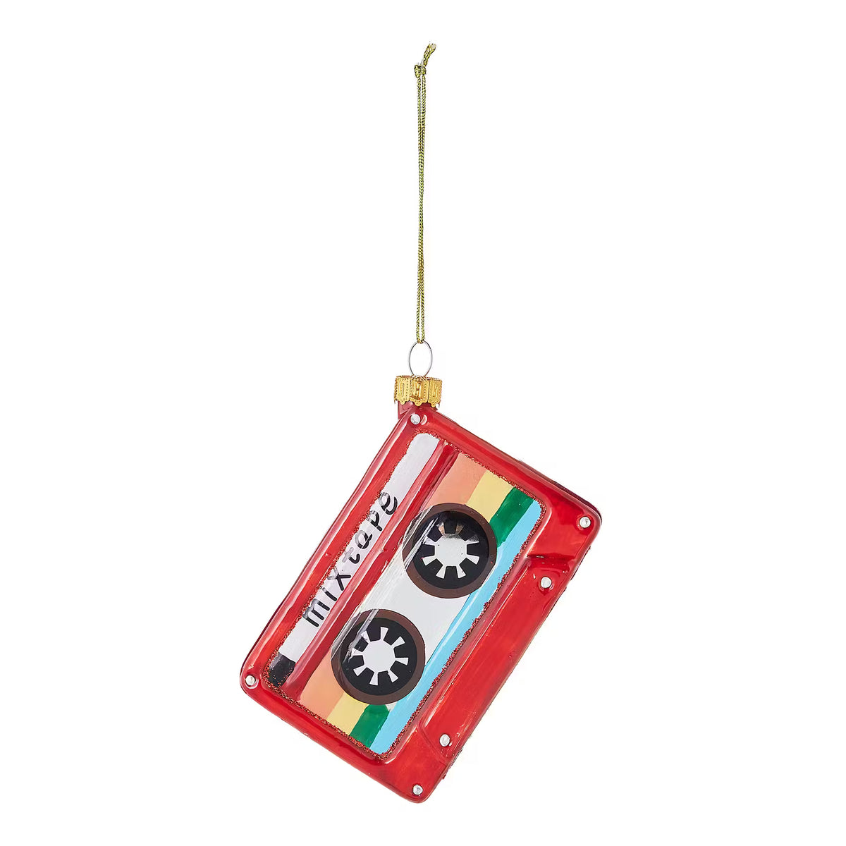 HANG ON Baumanhänger  Kassette - Borosilikatglas - Rot