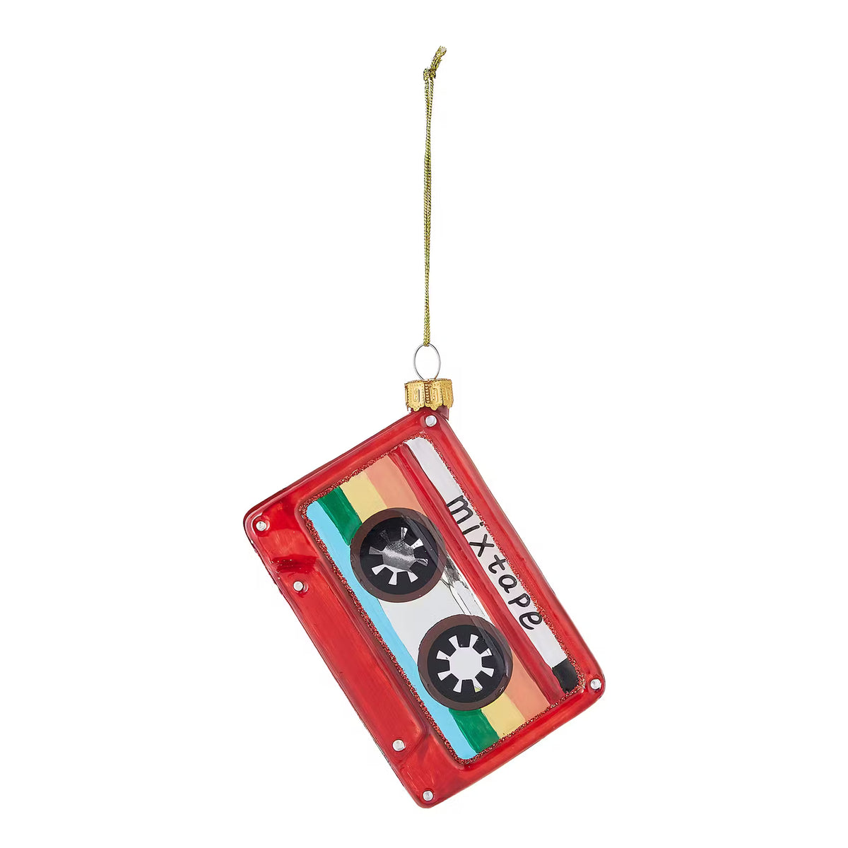 HANG ON Baumanhänger  Kassette - Borosilikatglas - Rot