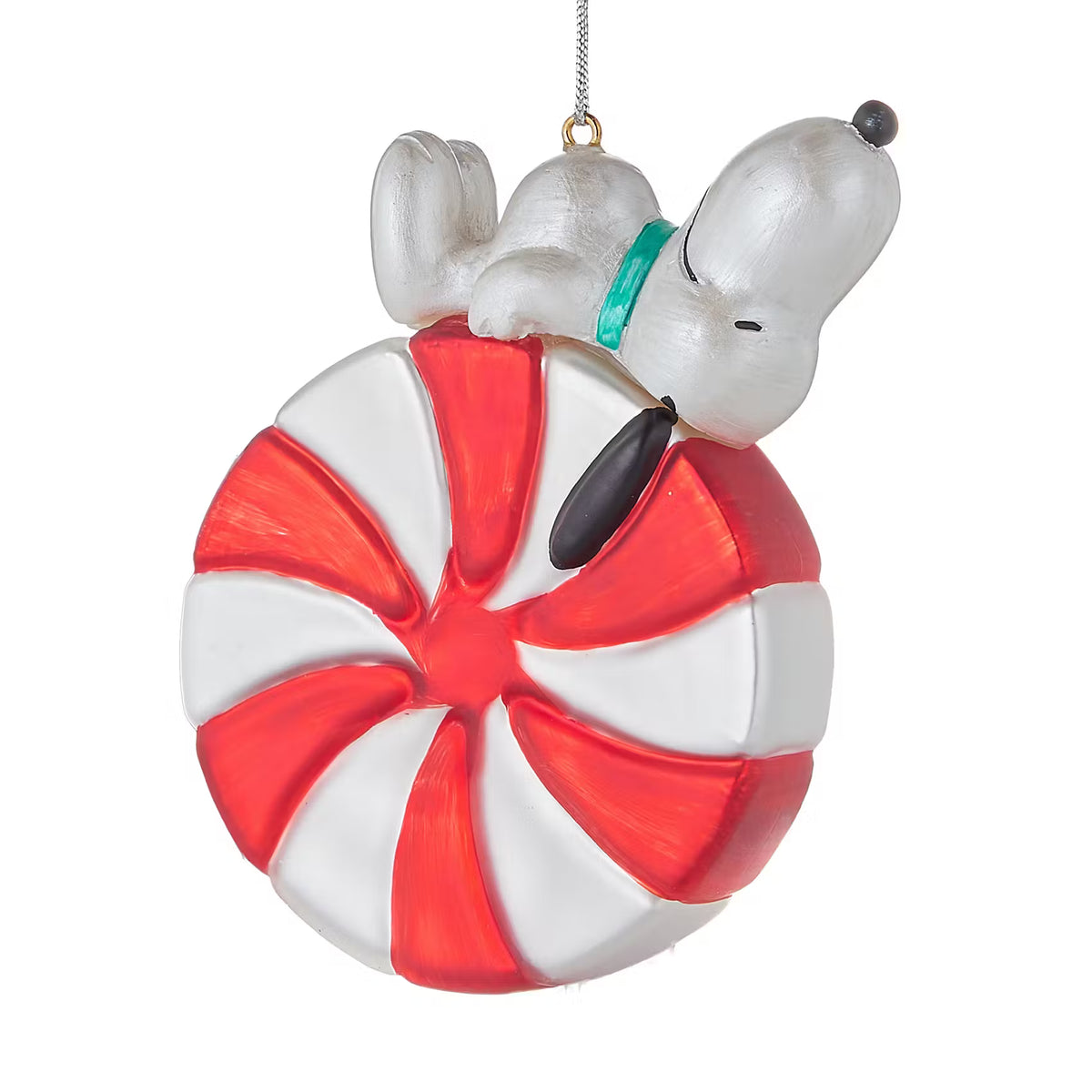 PEANUTS Baumanhänger Snoopy Candy - Borosilikatglas - Weiß