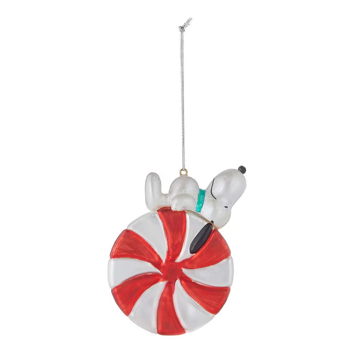 PEANUTS Baumanhänger Snoopy Candy - Borosilikatglas - Weiß