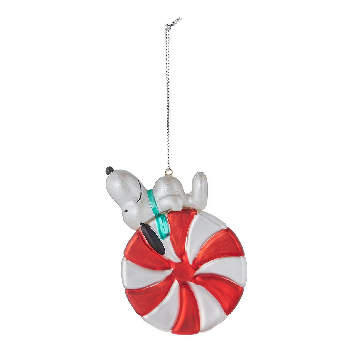 PEANUTS Baumanhänger Snoopy Candy - Borosilikatglas - Weiß