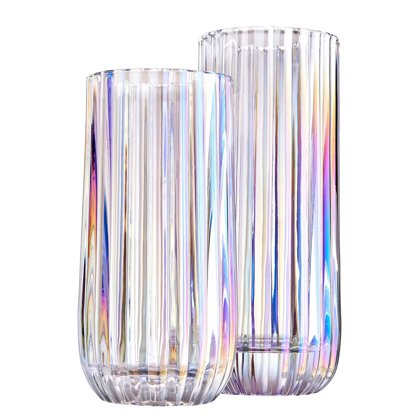 PEARL Vase - Klarglas - Transparent - Höhe: 23 cm