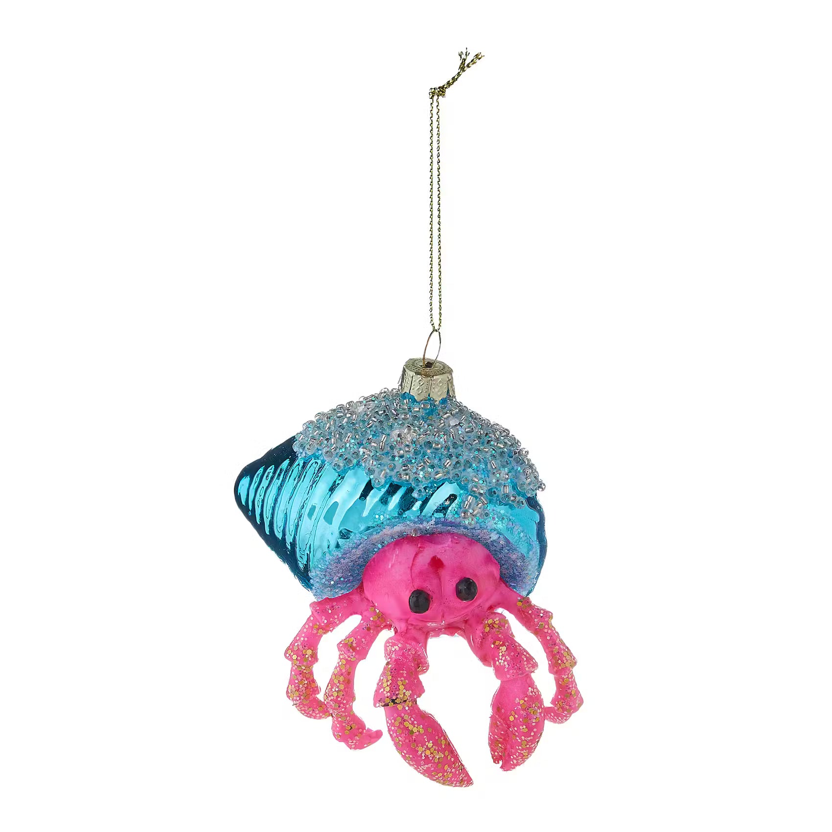 HANG ON Baumanhänger Krabbe - Borosilikatglas - Pink