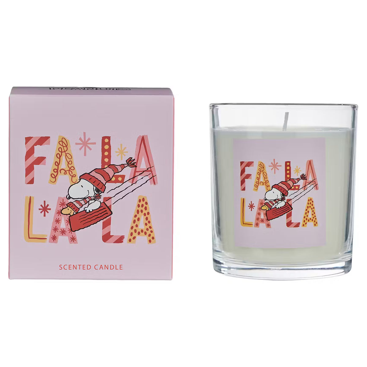 Duftkerze PEANUTS Falala - Sojawachs/Paraffin/Duft - Pink