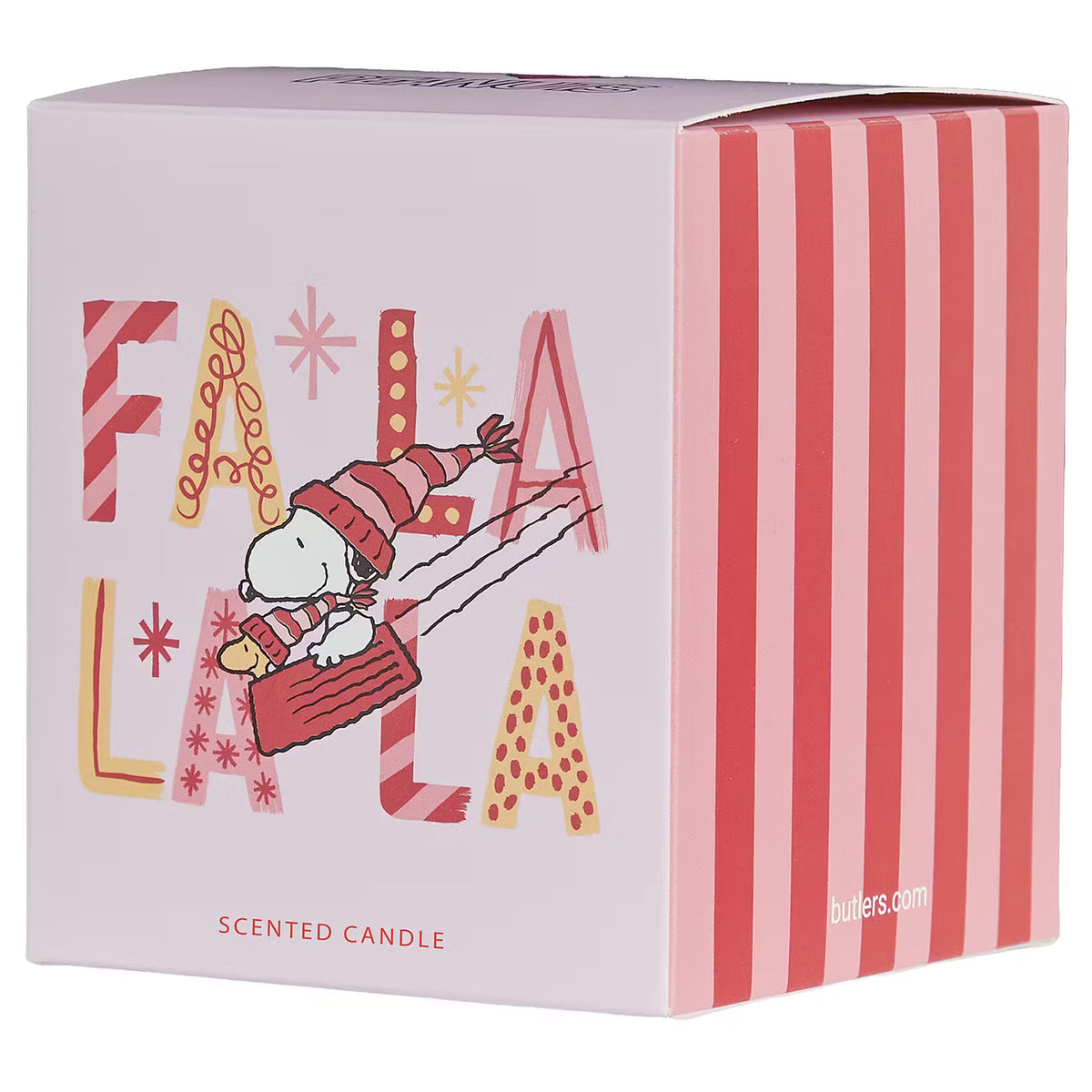 Duftkerze PEANUTS Falala - Sojawachs/Paraffin/Duft - Pink