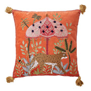BOHEMIAN Kissen Tiger - Baumwolle/Polyester/Andere - Orange