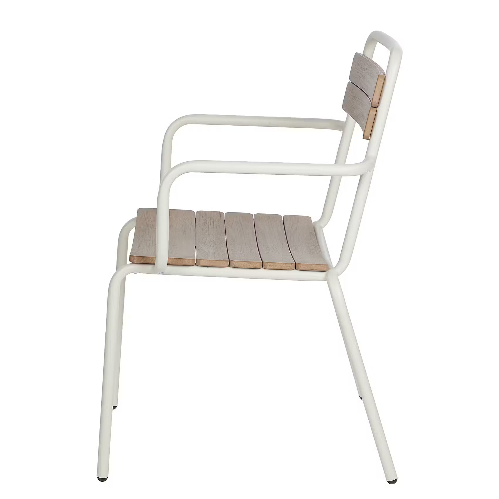 JUNTO Gartenmöbel-Set 5-tlg. - Stahl/Polyethylen - Beige