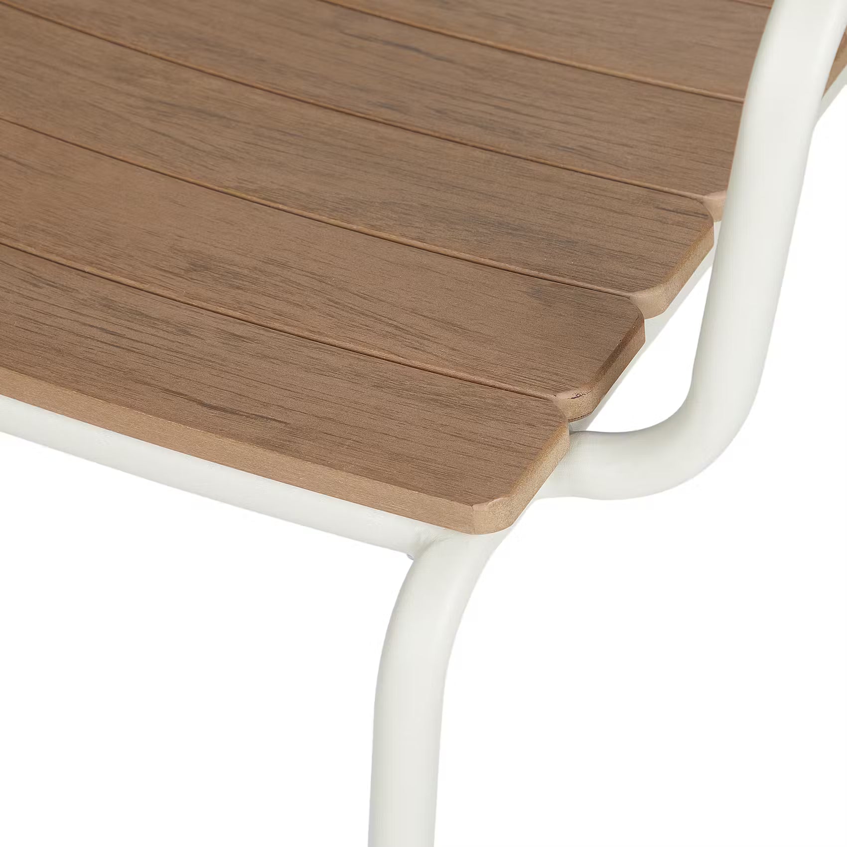 JUNTO Gartenmöbel-Set 5-tlg. - Stahl/Polyethylen - Beige