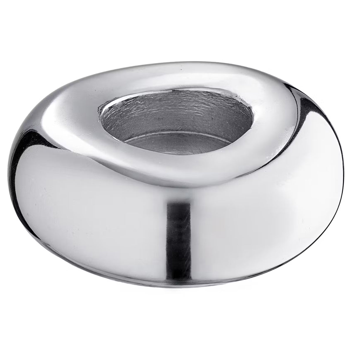 CHROME Teelichthalter - Aluminium - Silber