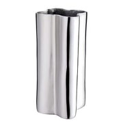 CHROME Vase - Aluminium - Silber - Höhe: 30 cm