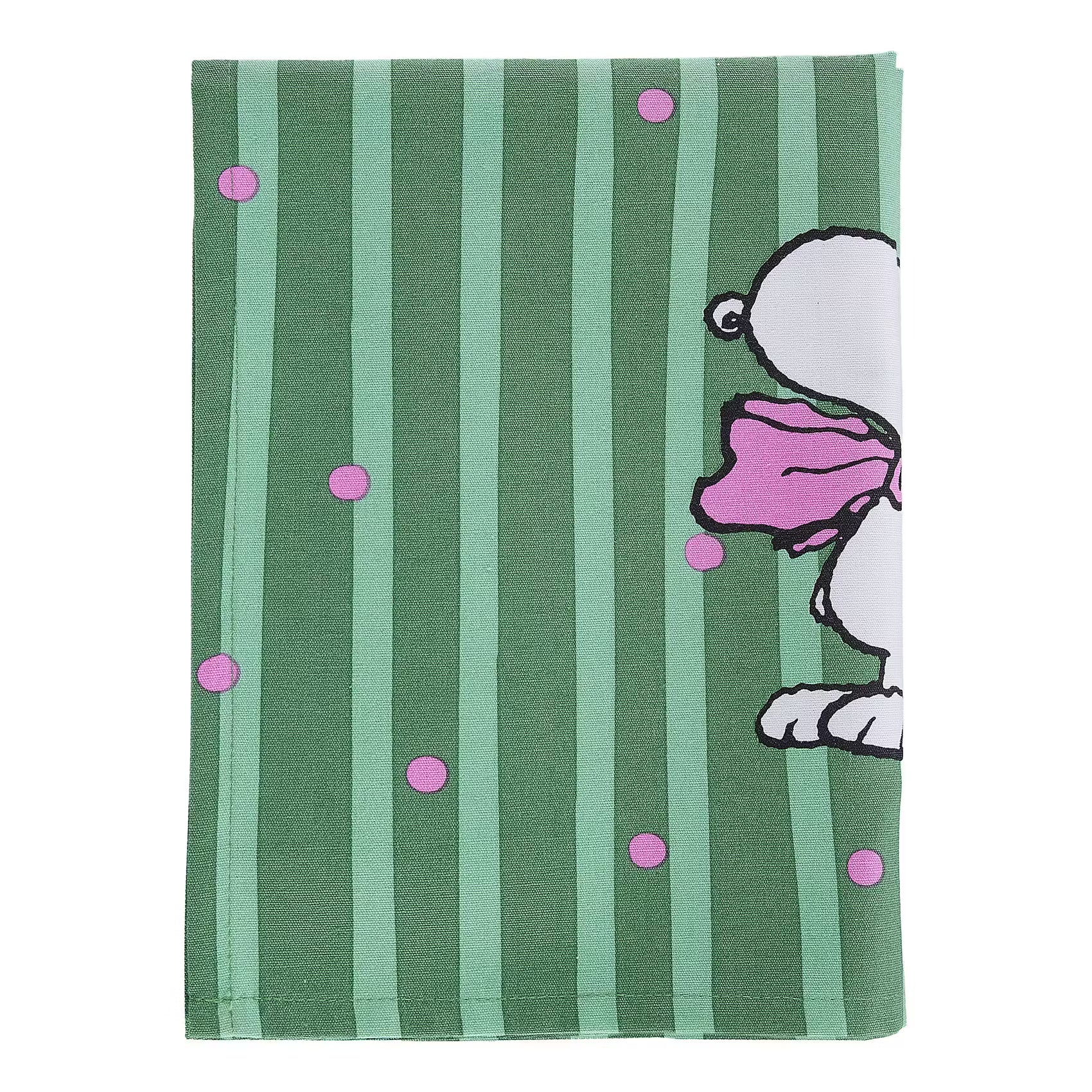 PEANUTS Geschirrtuch - Baumwolle - Grün
