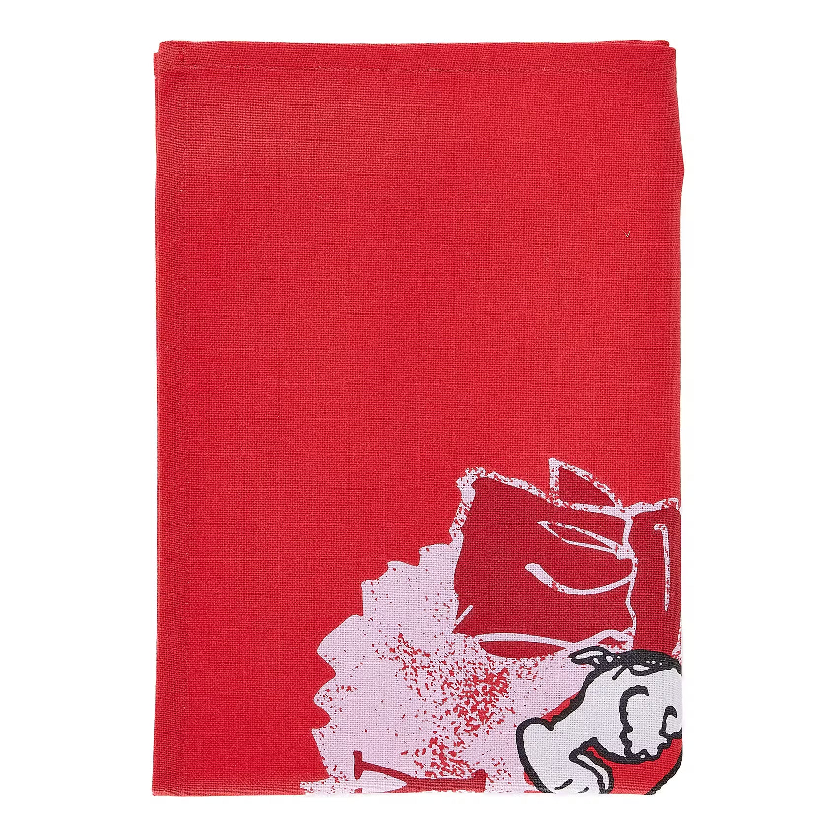 PEANUTS Geschirttuch Warm & Cozy - Baumwolle - Rot/Rosa