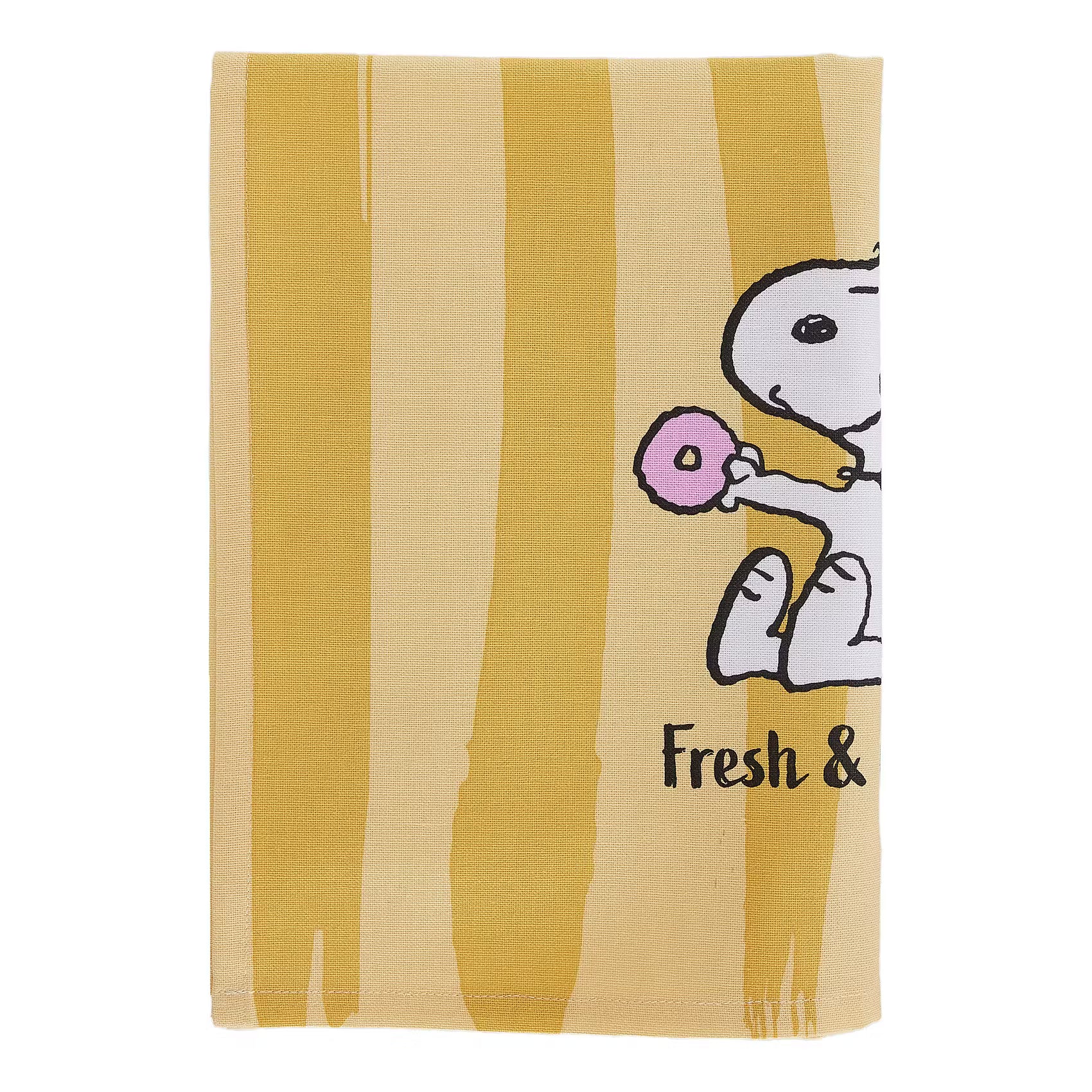 PEANUTS Geschirrtuch Fresh & Clean - Baumwolle - Gelb