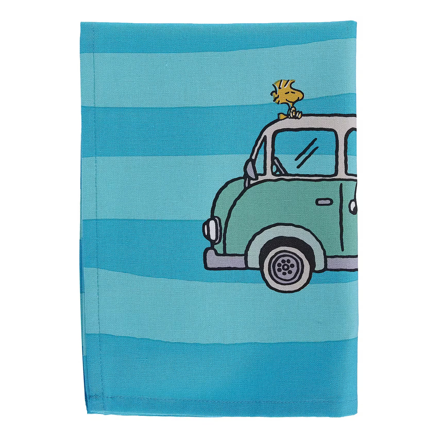 PEANUTS Geschirrtuch Camper - Baumwolle - Blau/Türkis