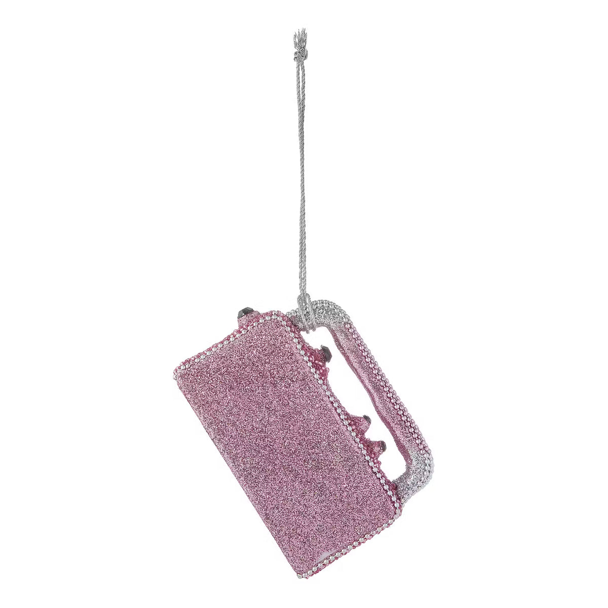 HANG ON Baumanhänger Perlen Radio - Kunststoff/Glasperlen/Eisen - Pink