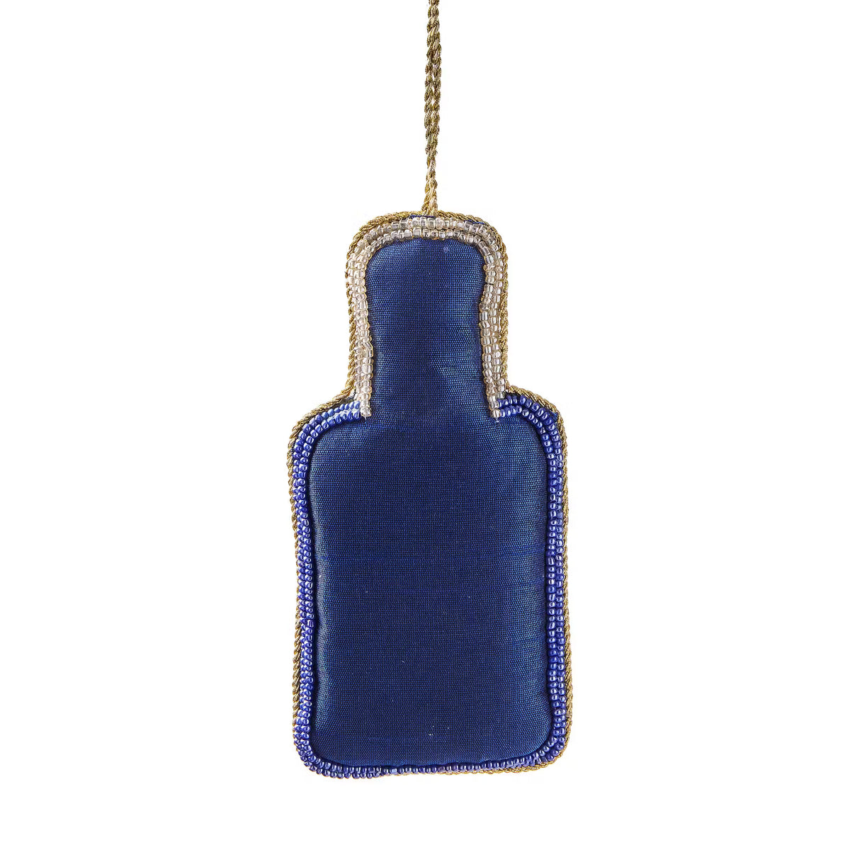 HANG ON Baumanhänger Pailetten Gin - Glasperlen/Acrylperlen,  Pailletten/Stoff/Schaumstoff - Blau