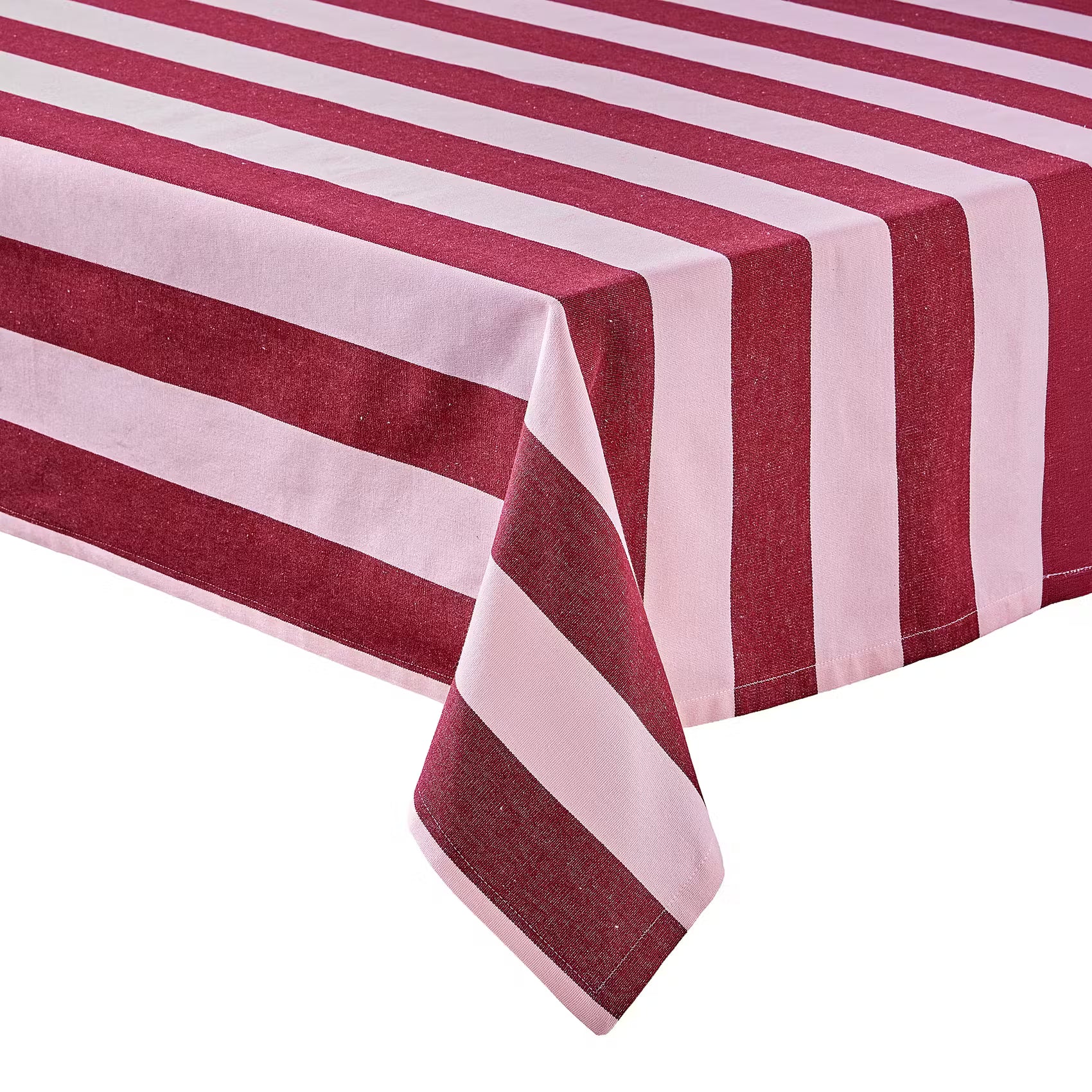 VEGAS STRIP Tischdecke - Baumwolle - Rosa/Rot - 160 x 160 cm