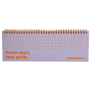 EVERYDAY Wochenplaner fresh start - Papier - Lila