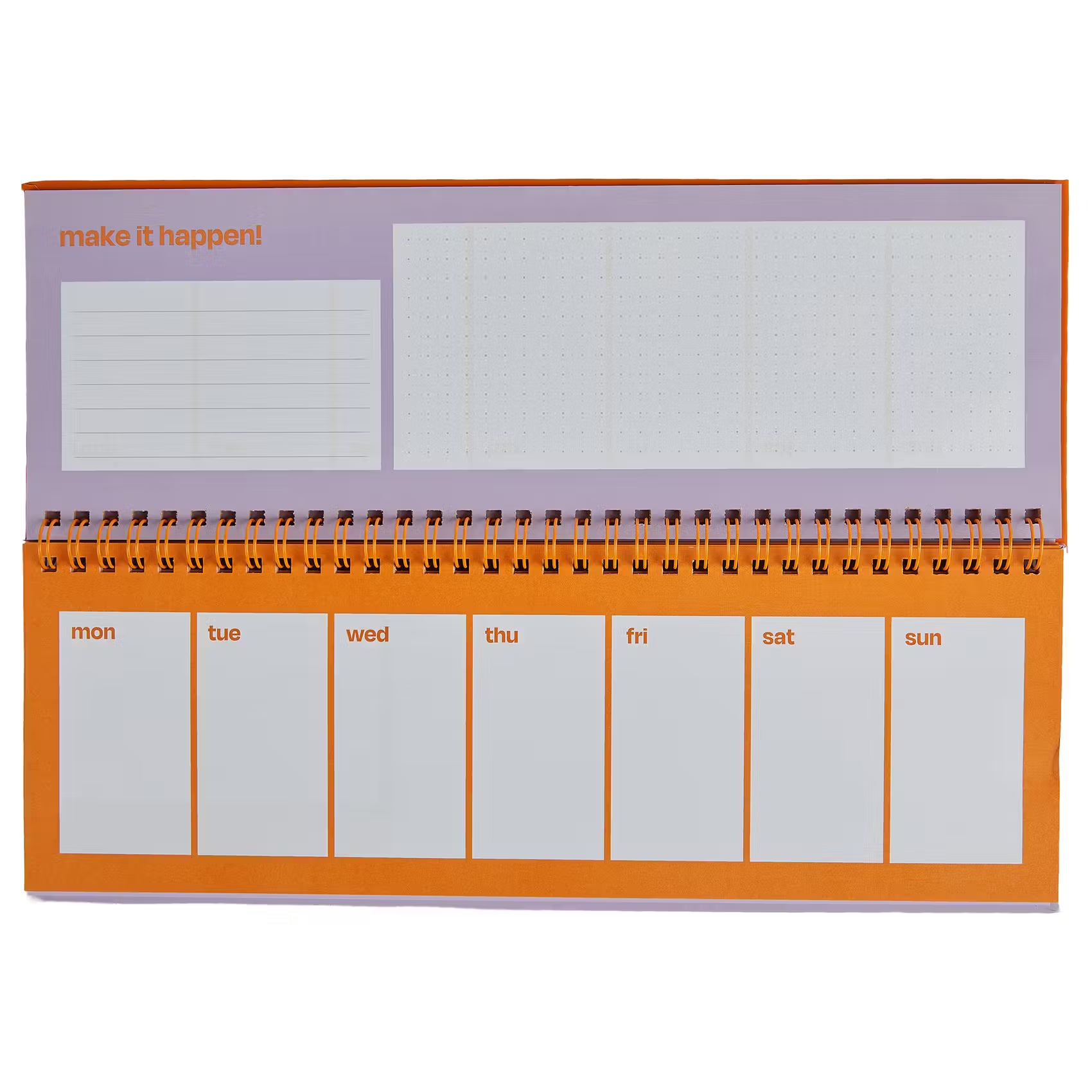 EVERYDAY Wochenplaner fresh start - Papier - Lila