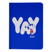 PEANUTS Notizbuch DIN A6 YAY - Papier - Blau