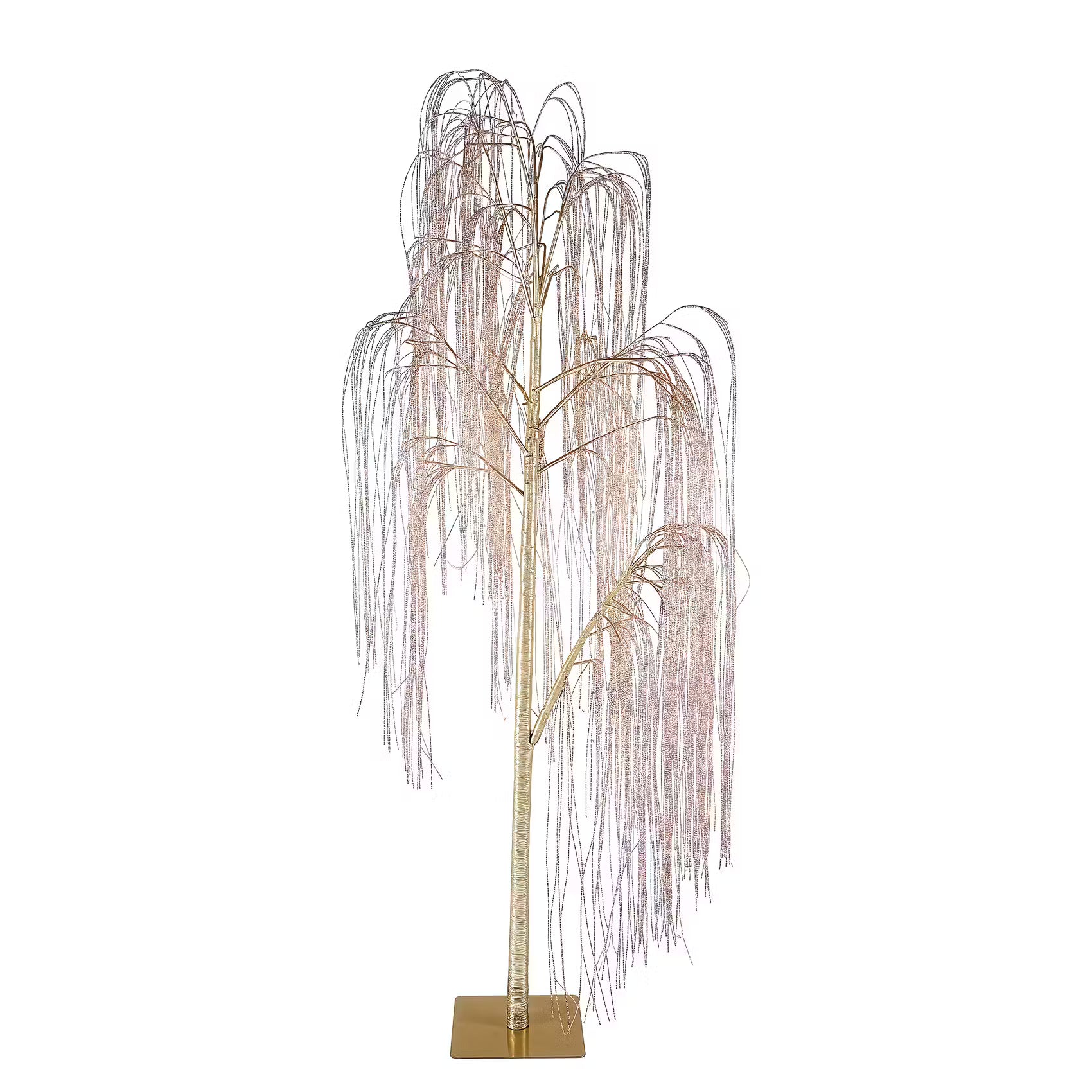 WILLOW TREE LED Deko-Baum - Eisen/Kupfer/PVC - Gold