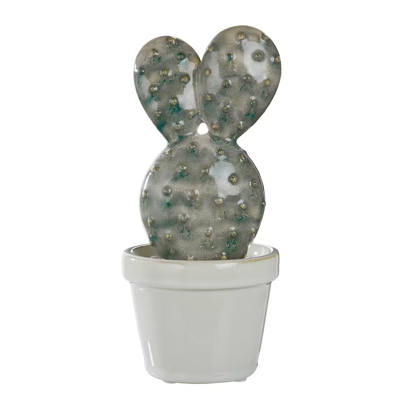 CACTUS Deko-Kaktus - Steinzeug - Grün