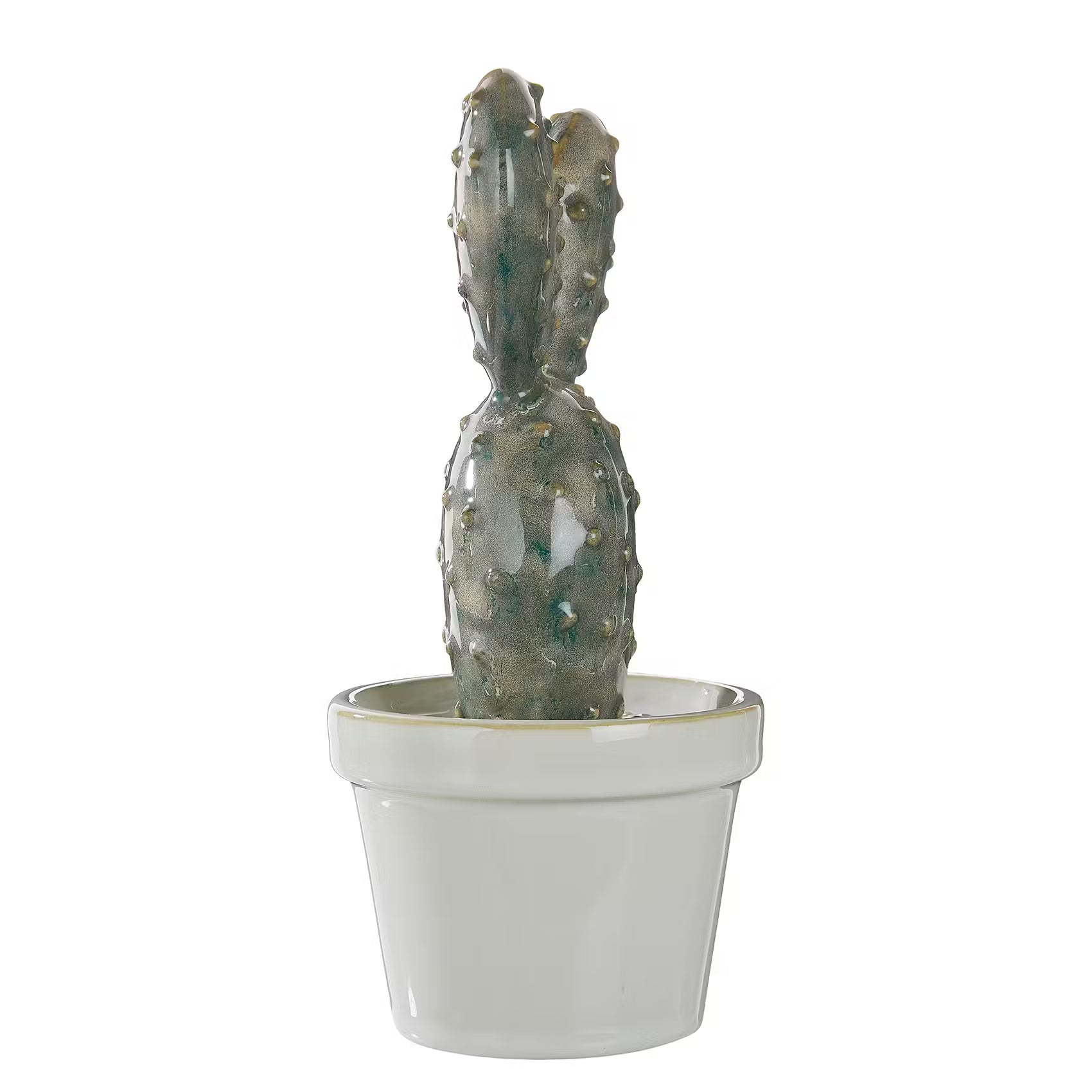 CACTUS Deko-Kaktus - Steinzeug - Grün