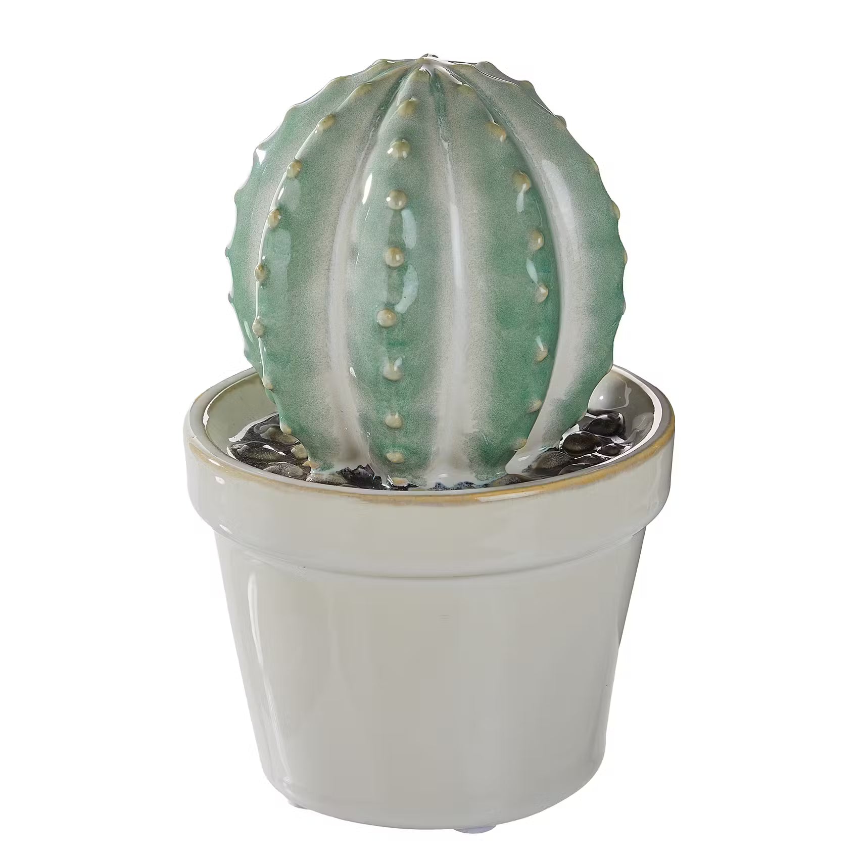CACTUS Deko-Kaktus - Steinzeug - Grün