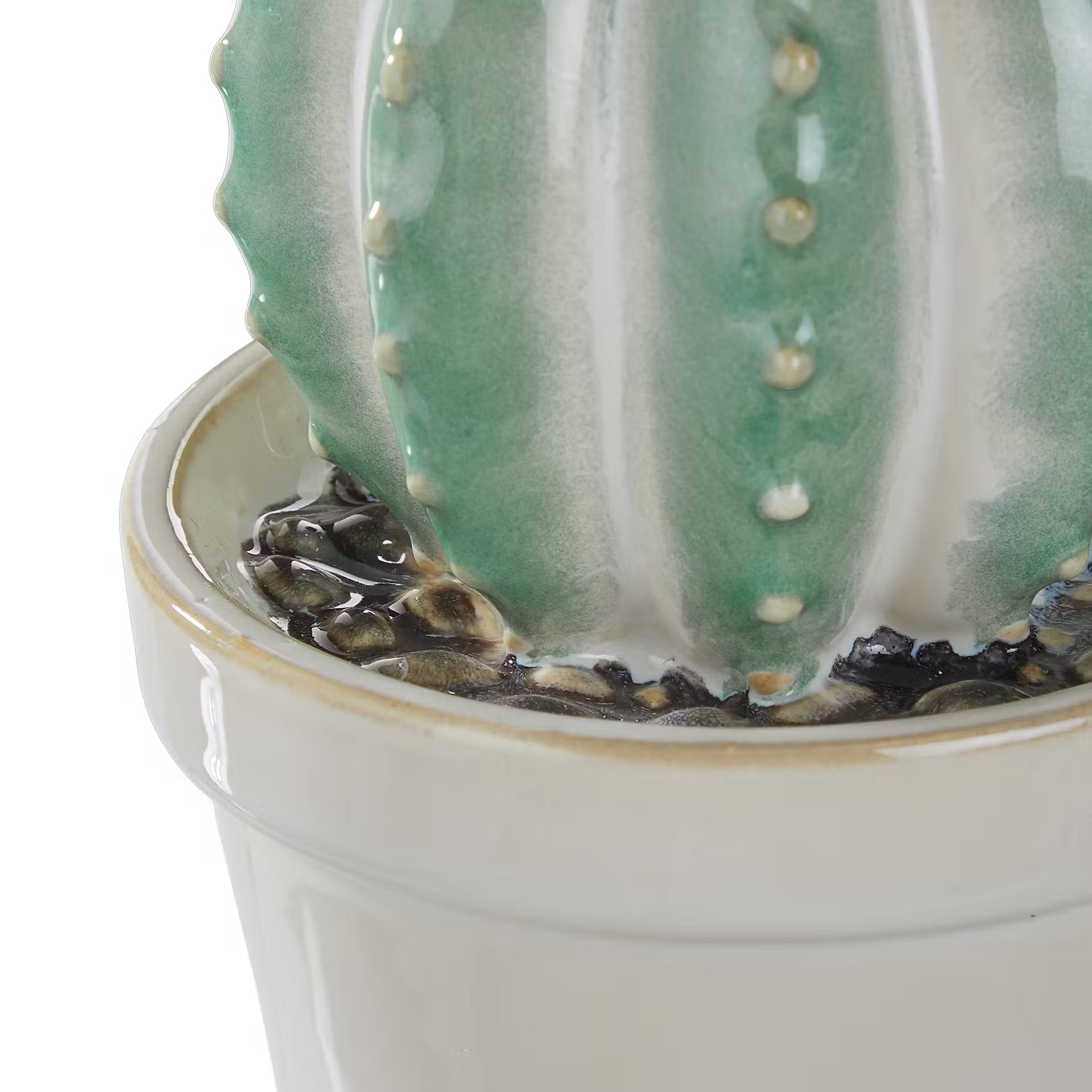 CACTUS Deko-Kaktus - Steinzeug - Grün