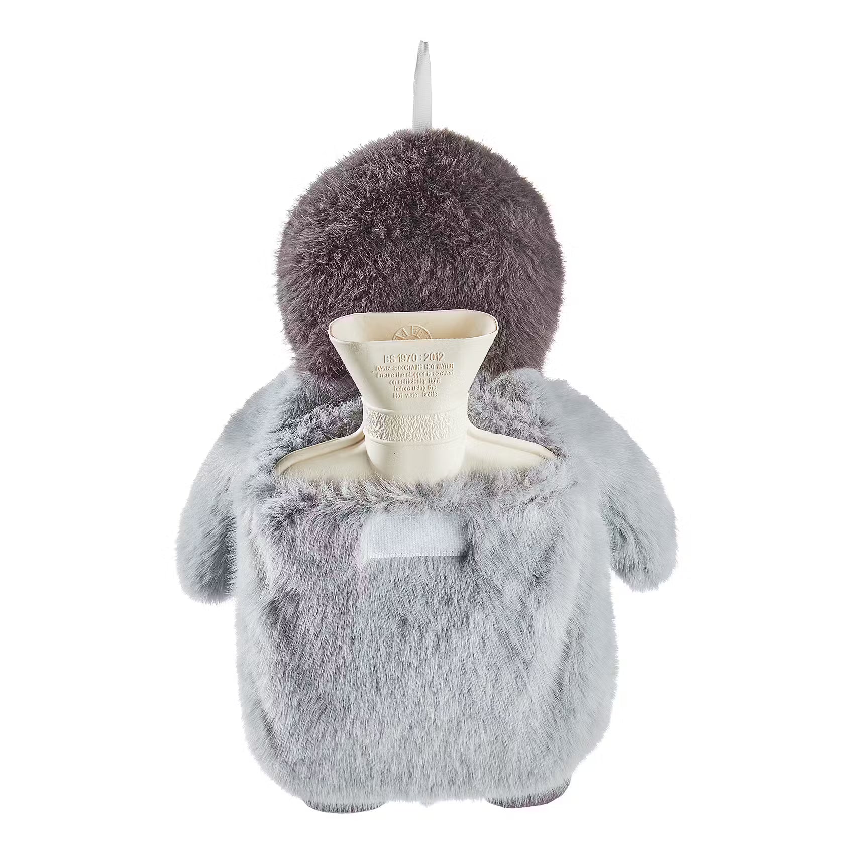 BELLY PAIN BANDITS Wärmflasche Pinguin - Polyester/Naturkautschuk - Grau