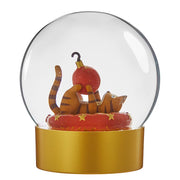 CELEBRATE X-MAS Schneekugel Katze - Klarglas/Polyresin/Wasser - Transparent