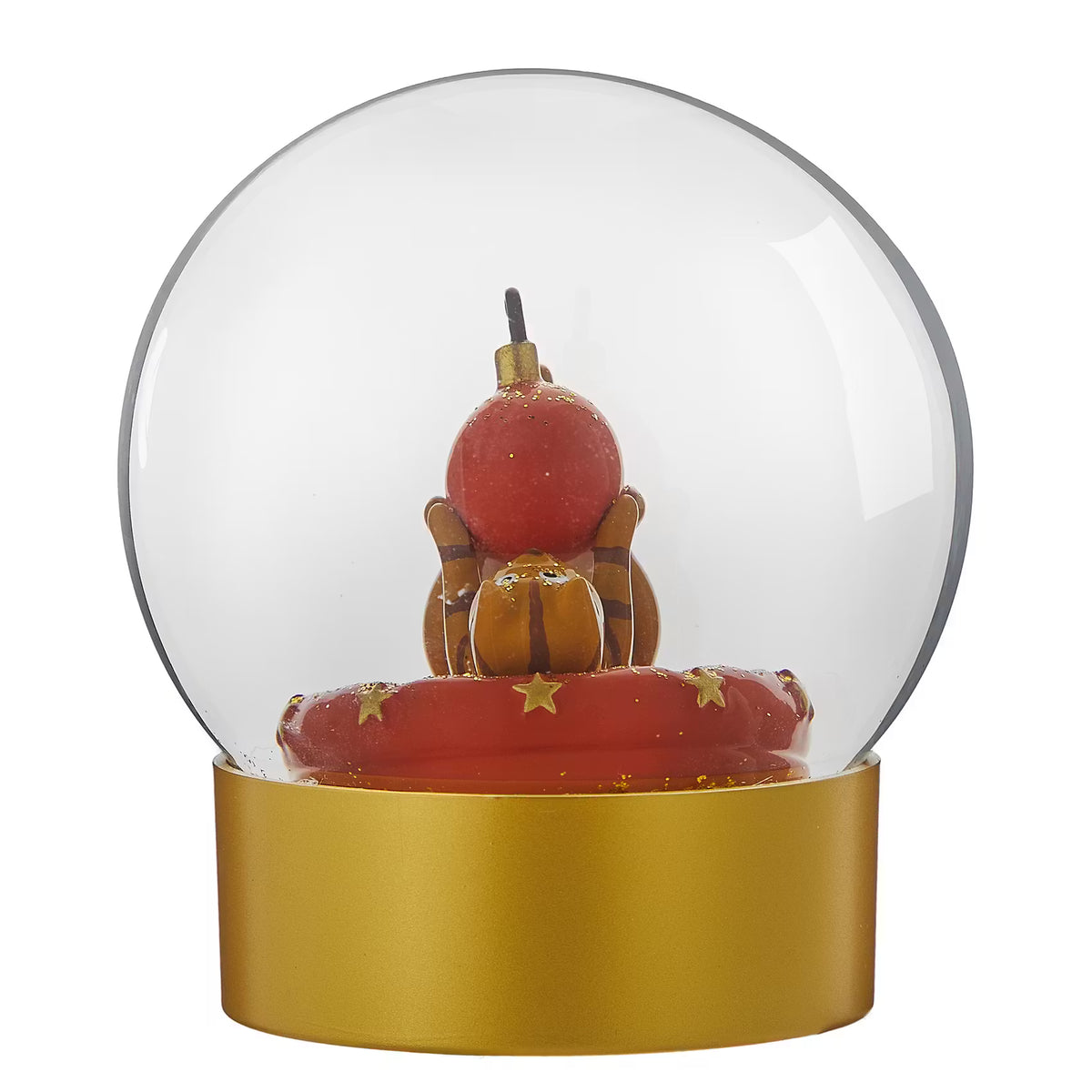 CELEBRATE X-MAS Schneekugel Katze - Klarglas/Polyresin/Wasser - Transparent