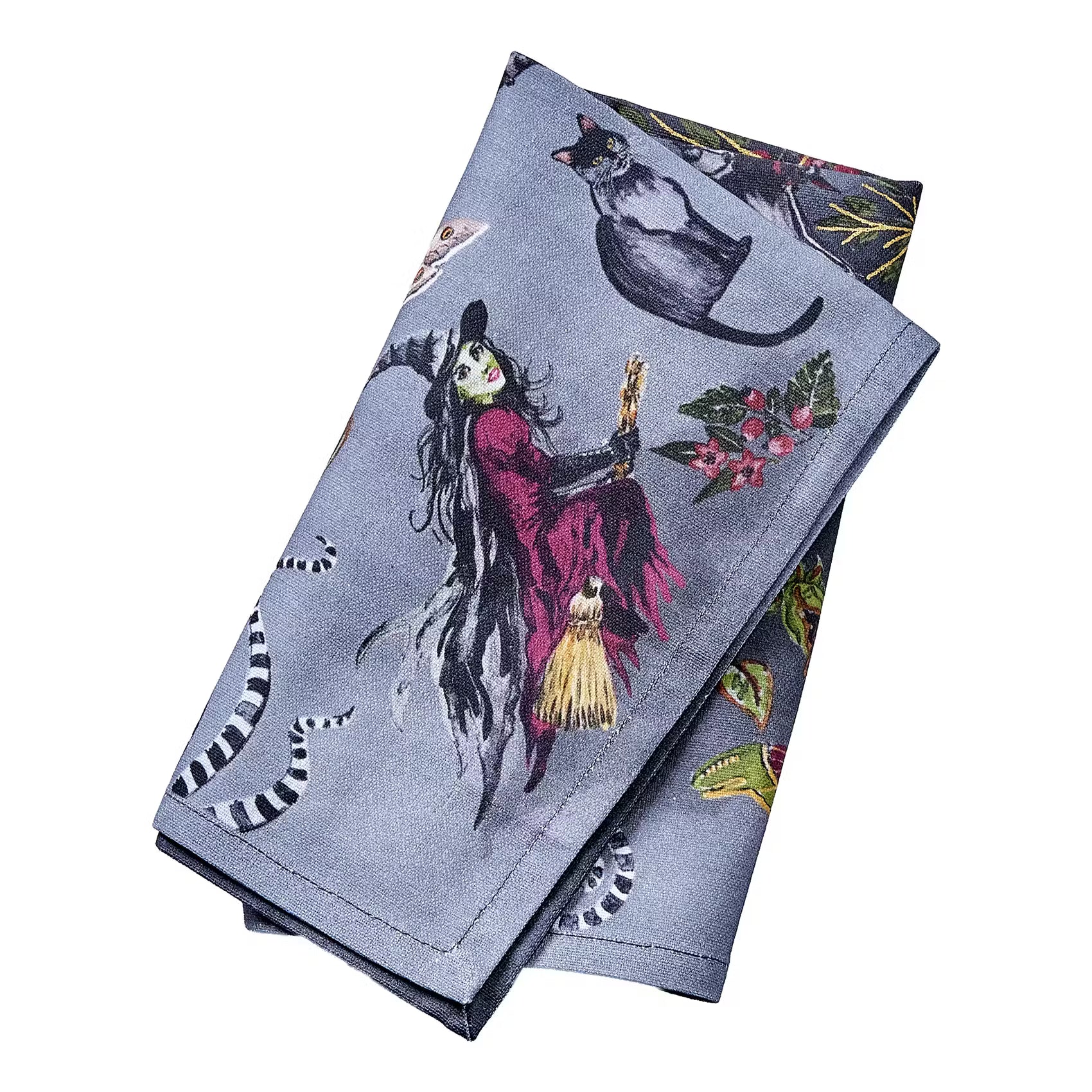 TRICK OR TREAT Serviette - Baumwolle - Bunt