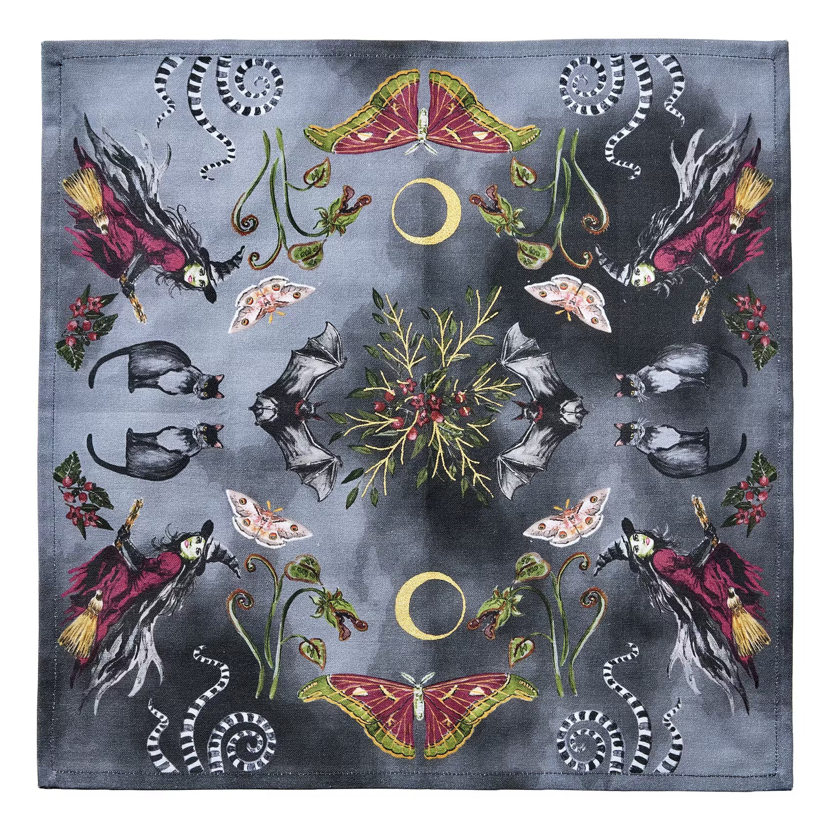 TRICK OR TREAT Serviette - Baumwolle - Bunt