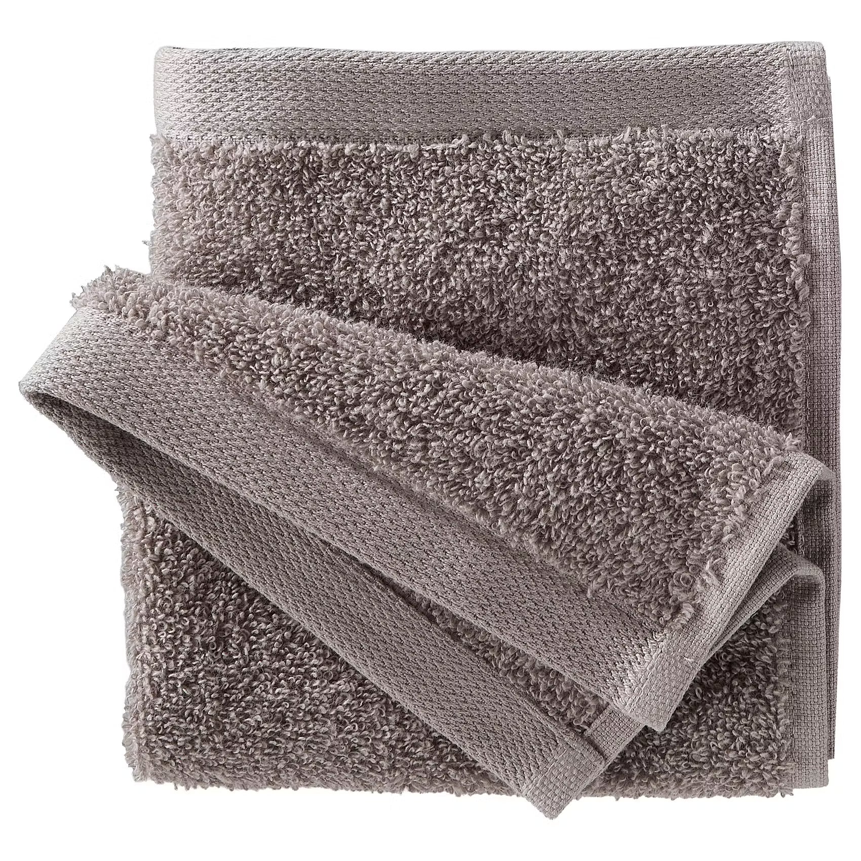FABULOUS Gästehandtuch 6er-Set - Baumwolle - Taupe