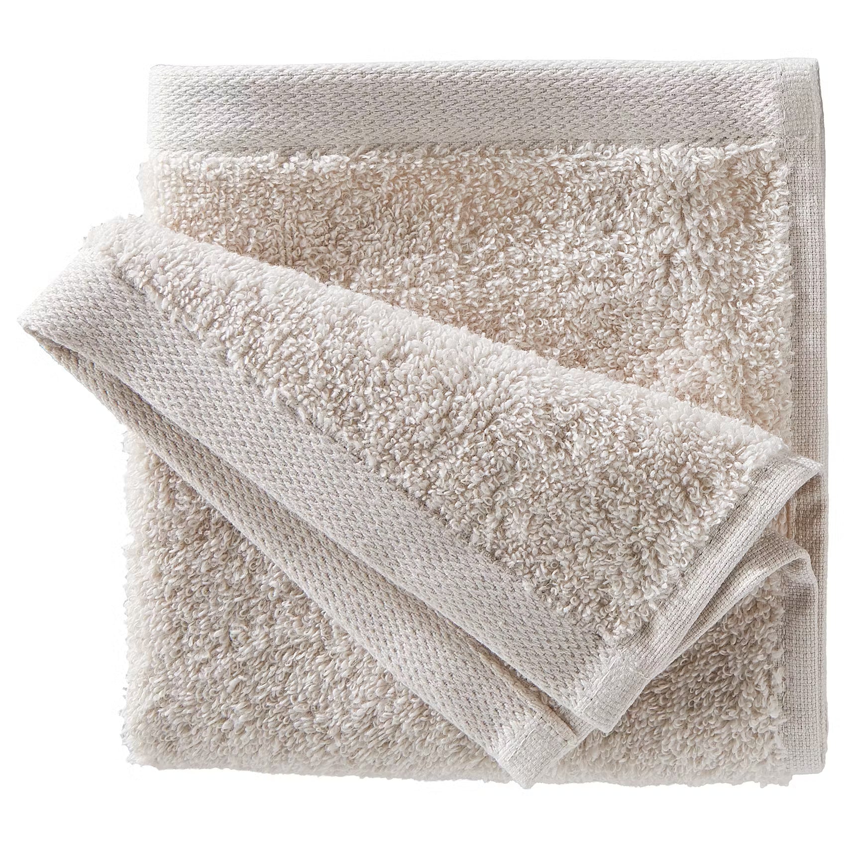 FABULOUS Gästehandtuch 6er-Set - Baumwolle - Beige