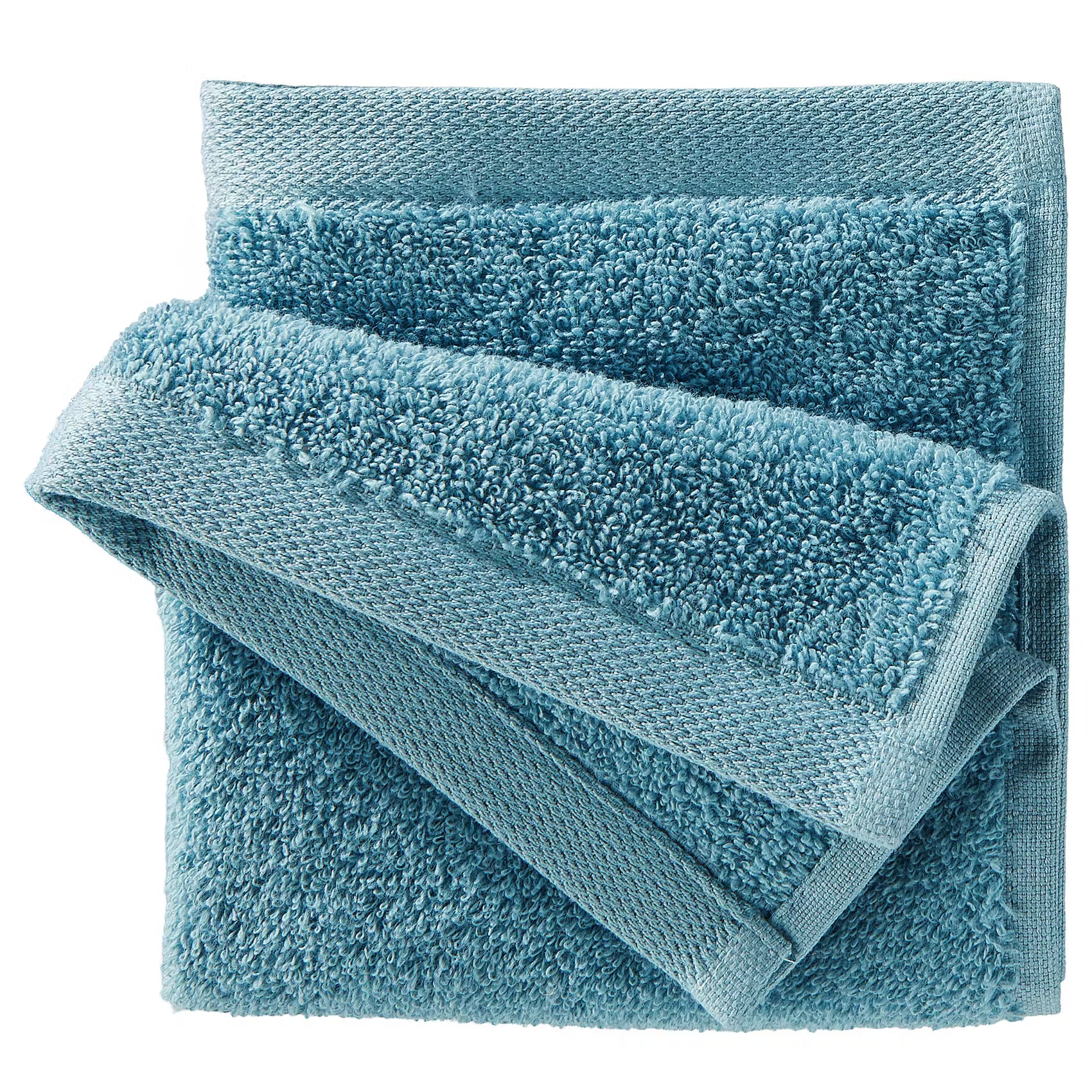 FABULOUS Gästehandtuch 6er-Set - Baumwolle - Hellblau
