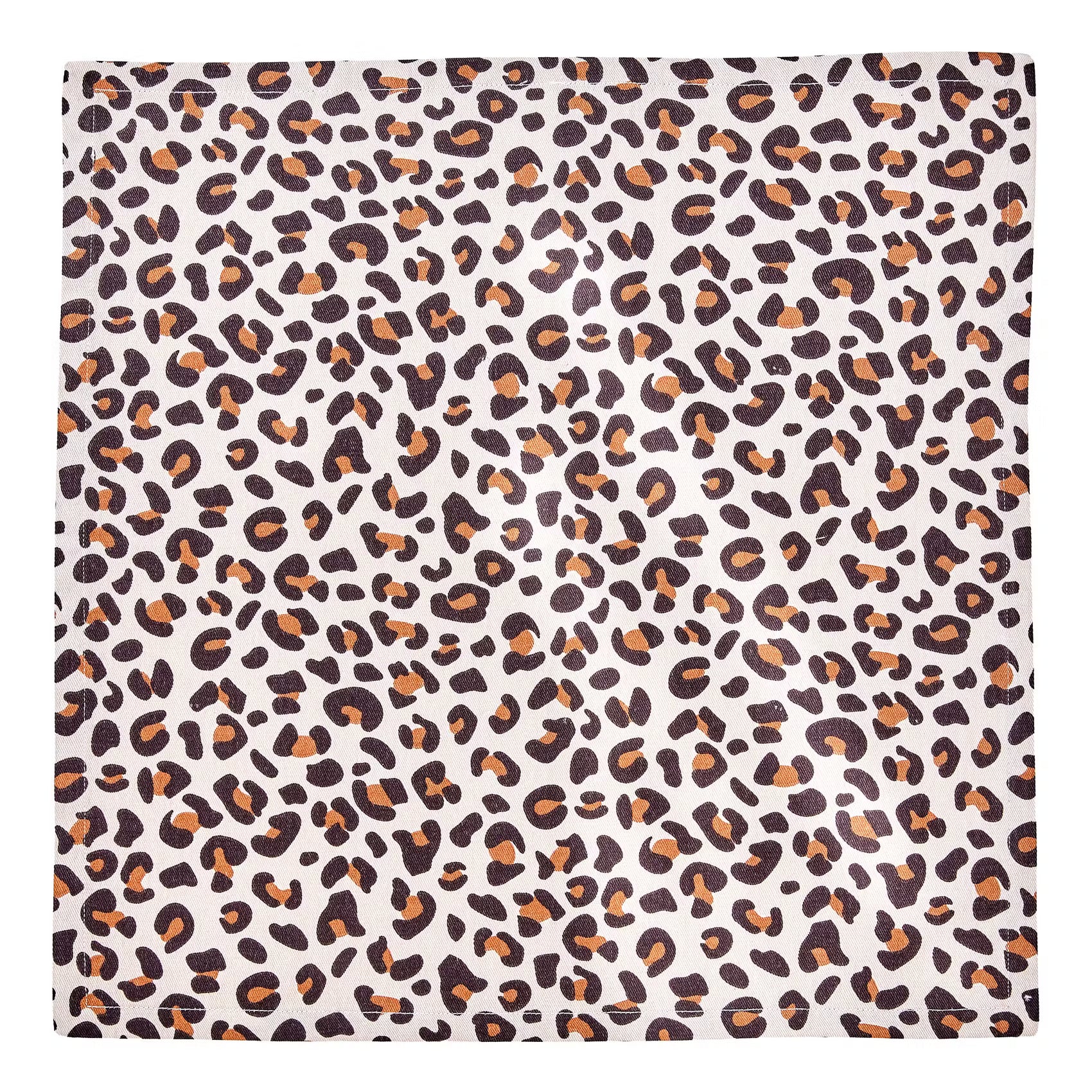 VEGAS STRIP Serviette 4er-Set - Baumwolle - Beige/Schwarz