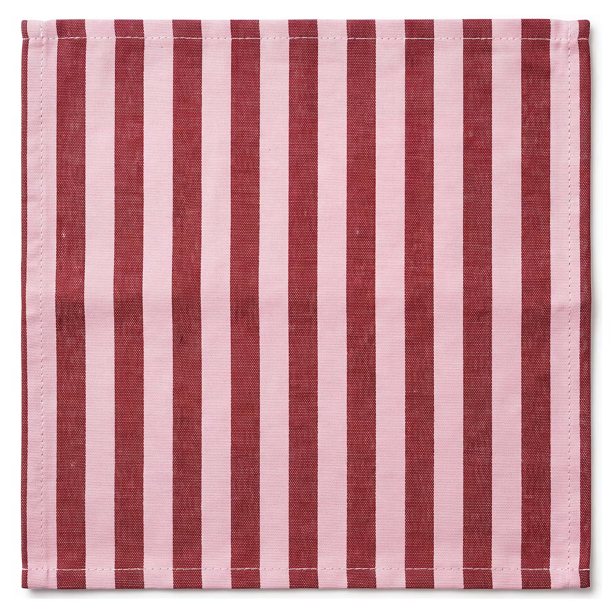 VEGAS STRIP Serviette 4er-Set - Baumwolle - Rosa/Rot